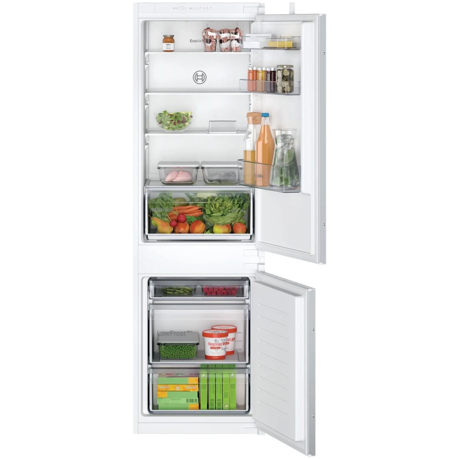 Bosch Lodówka do zabudowy KIV865SE0 biała 54 cm