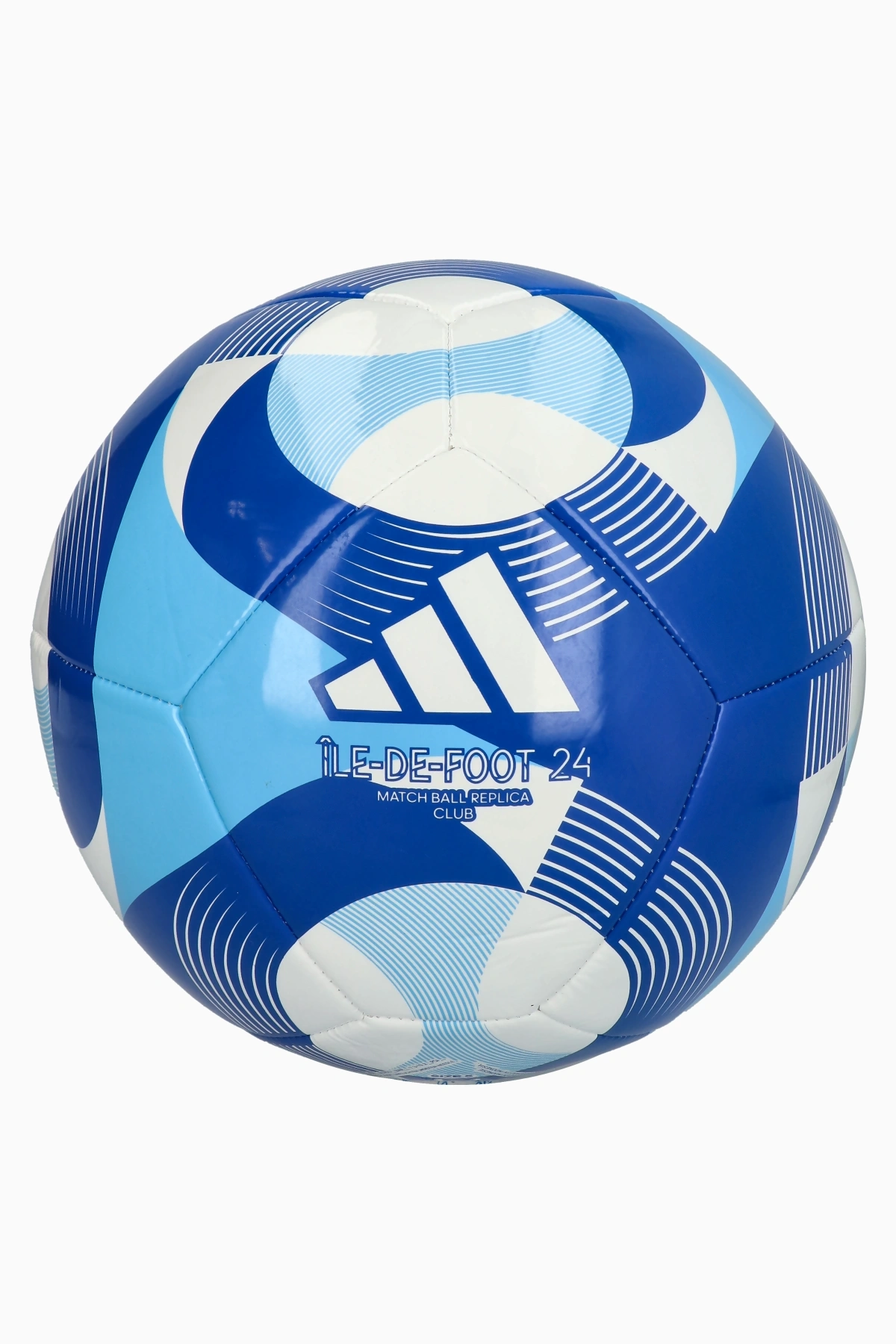 Piłka adidas Île-De-Foot 24 Club rozmiar 5 - Niebieski