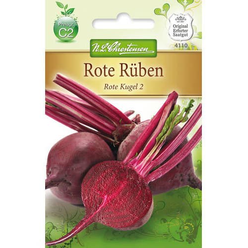 1 szt, Rote Rübe Rote Kugel 2 - Samen: Ilość w opakowaniu: 1 Stück