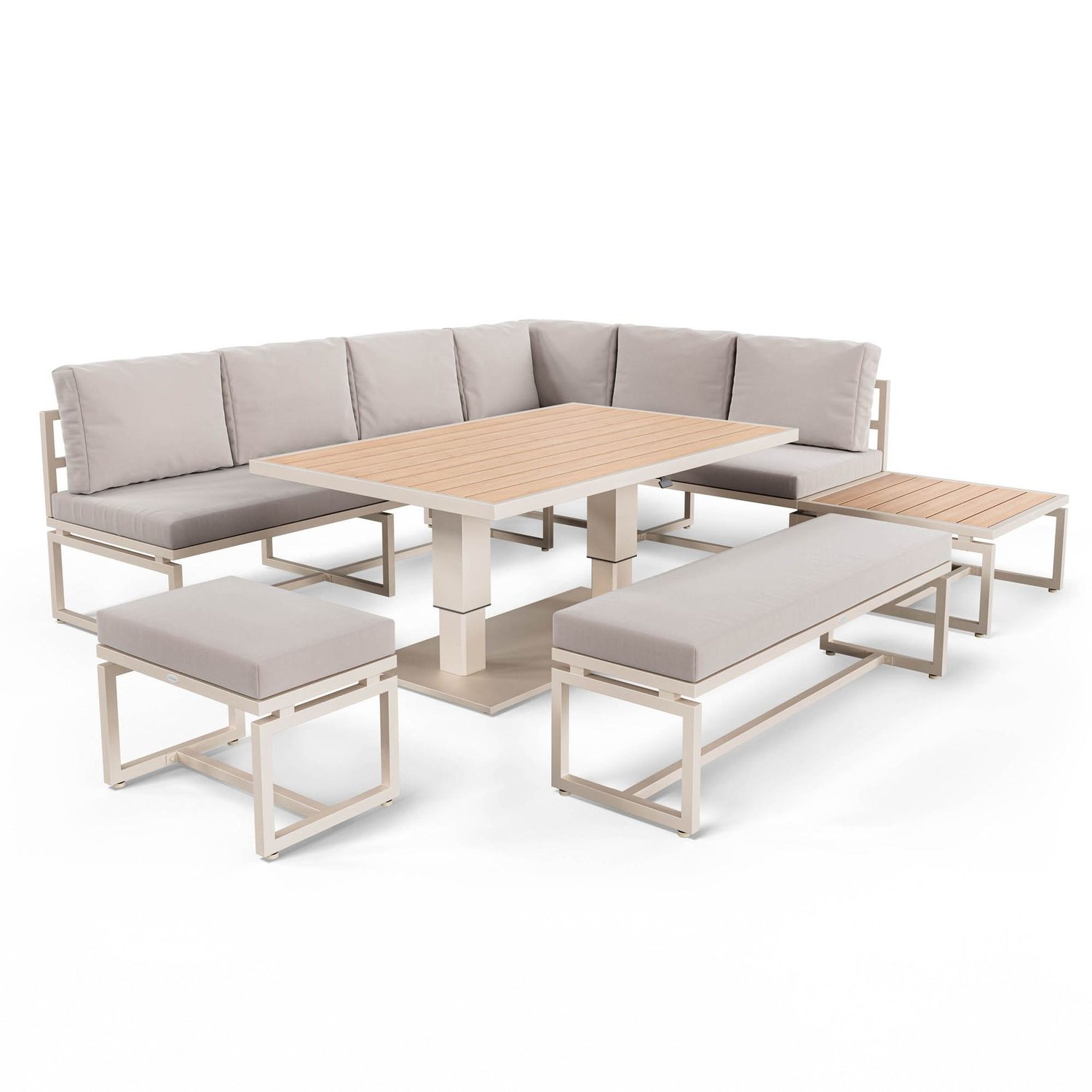 Gartenmöbel-Set MERUZO - Beige