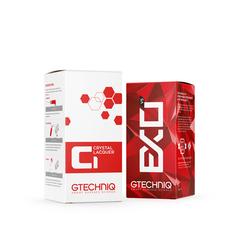 Gtechniq Zestaw C1 + EXOv5 50ml - powłoka hydrofobowa