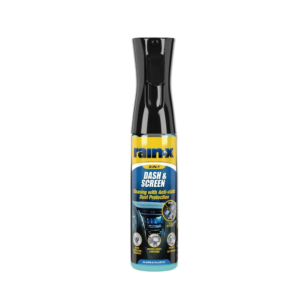 Rain-X Dash & Screen Cleaner Protectant 300ml - produkt do czyszczania i zabezpieczenia deski oraz ekranów