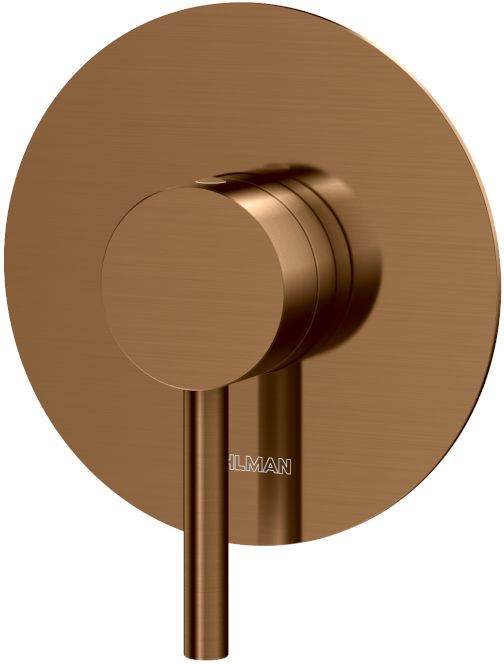 Kohlman Axel Brushed Copper bateria prysznicowa podtynkowa miedź szczotkowana QW220ABC