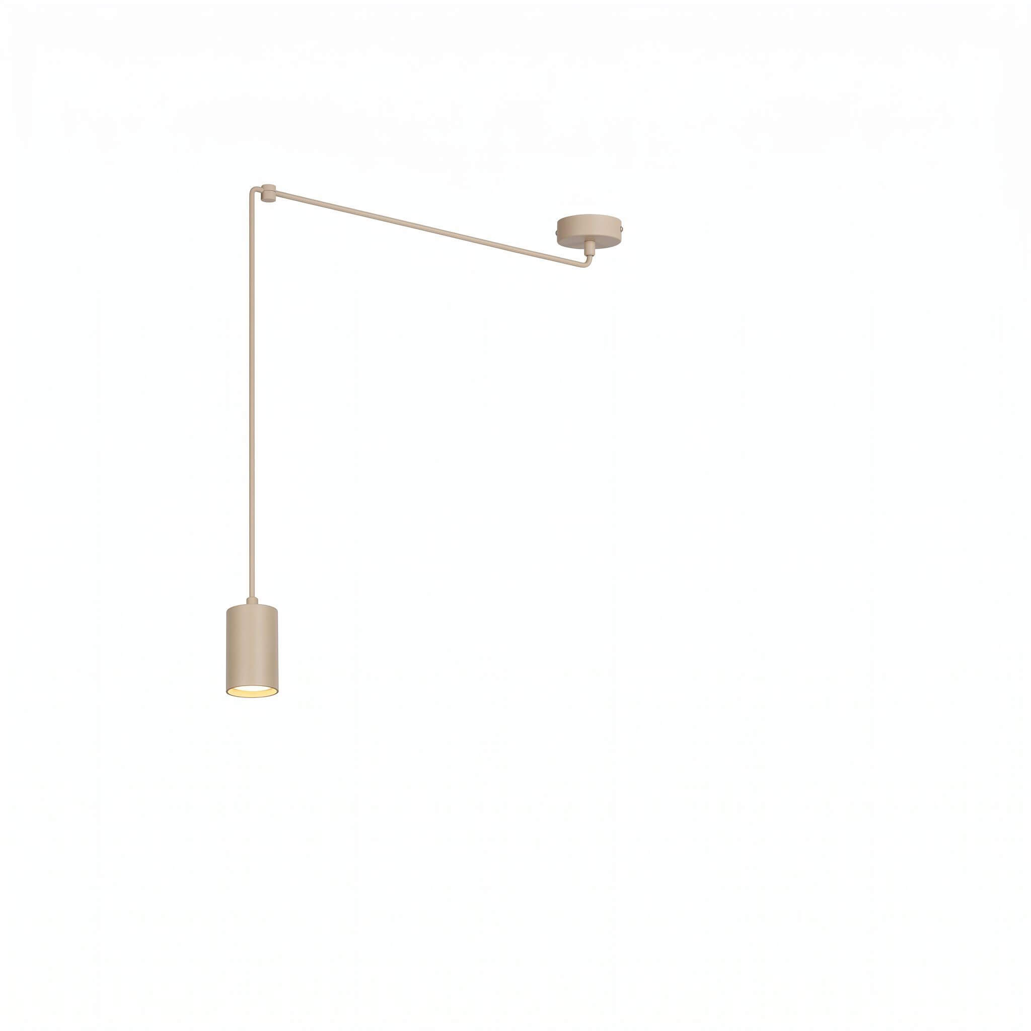 Emibig Traker lampa wisząca 1x10 W beżowa 1821/1