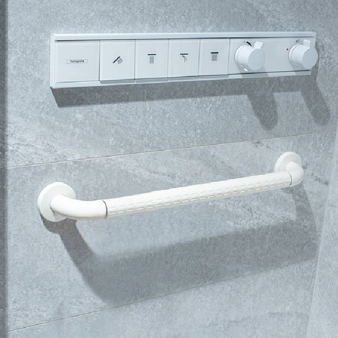 AWD Interior uchwyt dla niepełnosprawnych 63,5 cm prosty biały AWD02331415