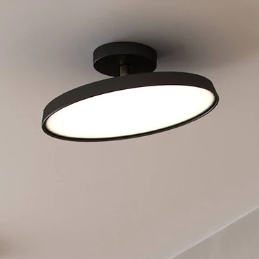 Nordlux Kaito lampa podsufitowa 1x15 W czarna 2320546003