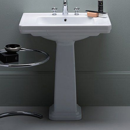 GSI Classic postument do umywalki ExtraGlaze biały 877011