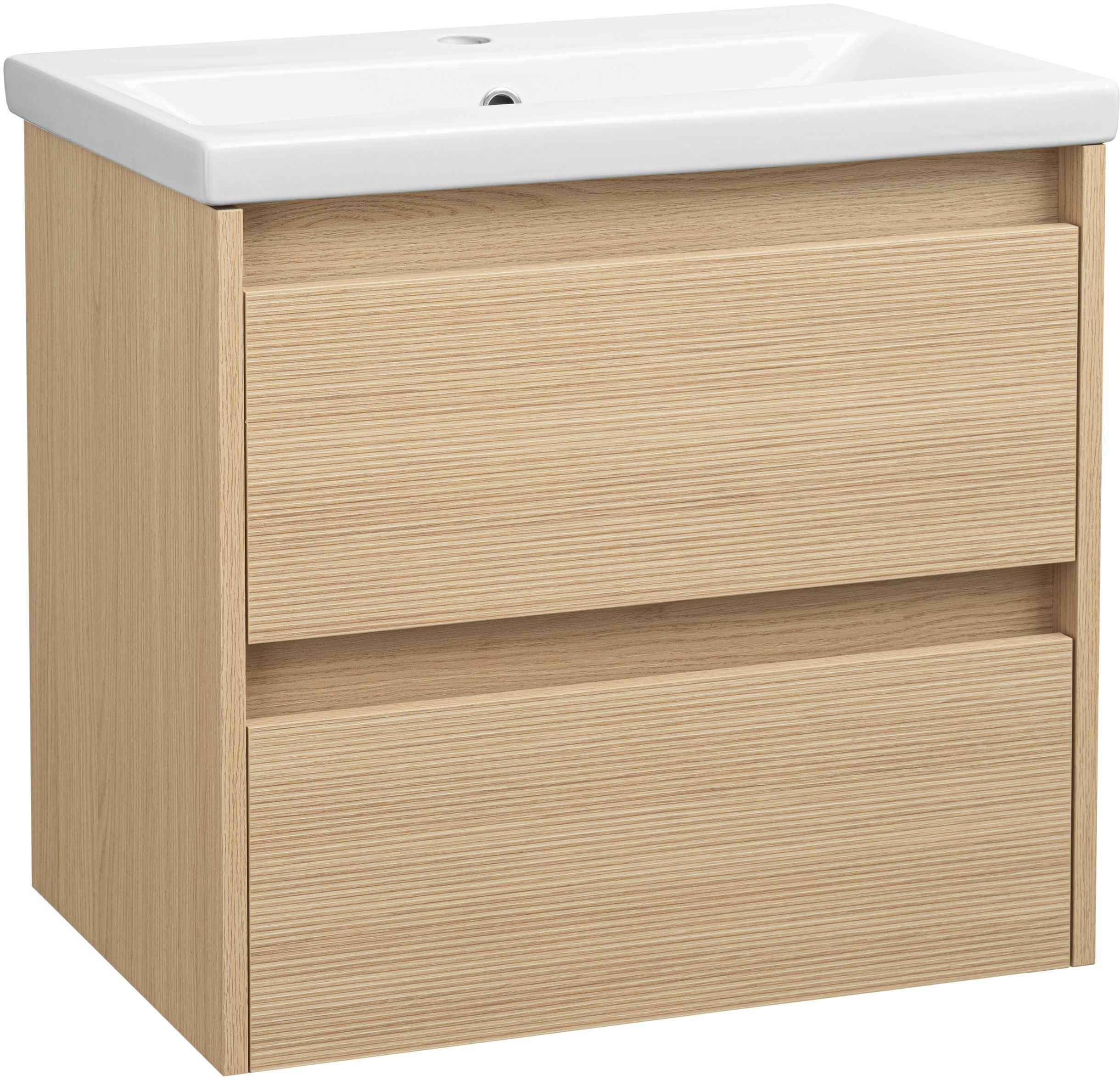 Astor Aria umywalka z szafką 61 cm dąb AM-OTI-602-MW