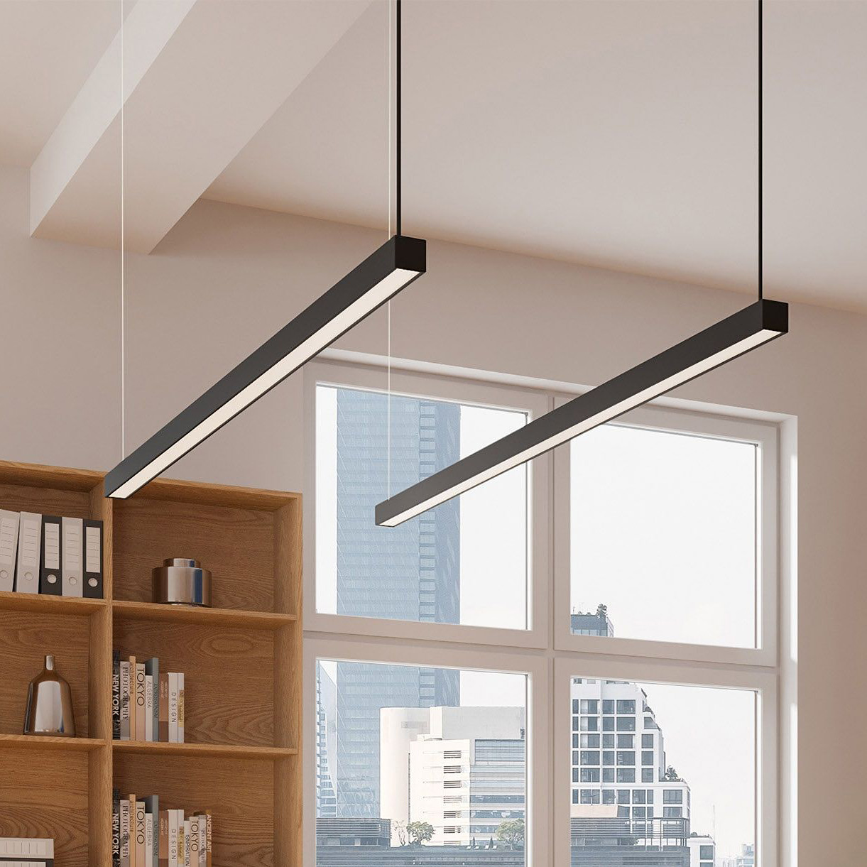 TK Lighting Luxe lampa wisząca 1x40 W czarna 18080