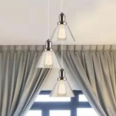 Altavola Design New York Loft lampa wisząca 3x40 W chrom-przezroczysta LA034/CO3_chrom