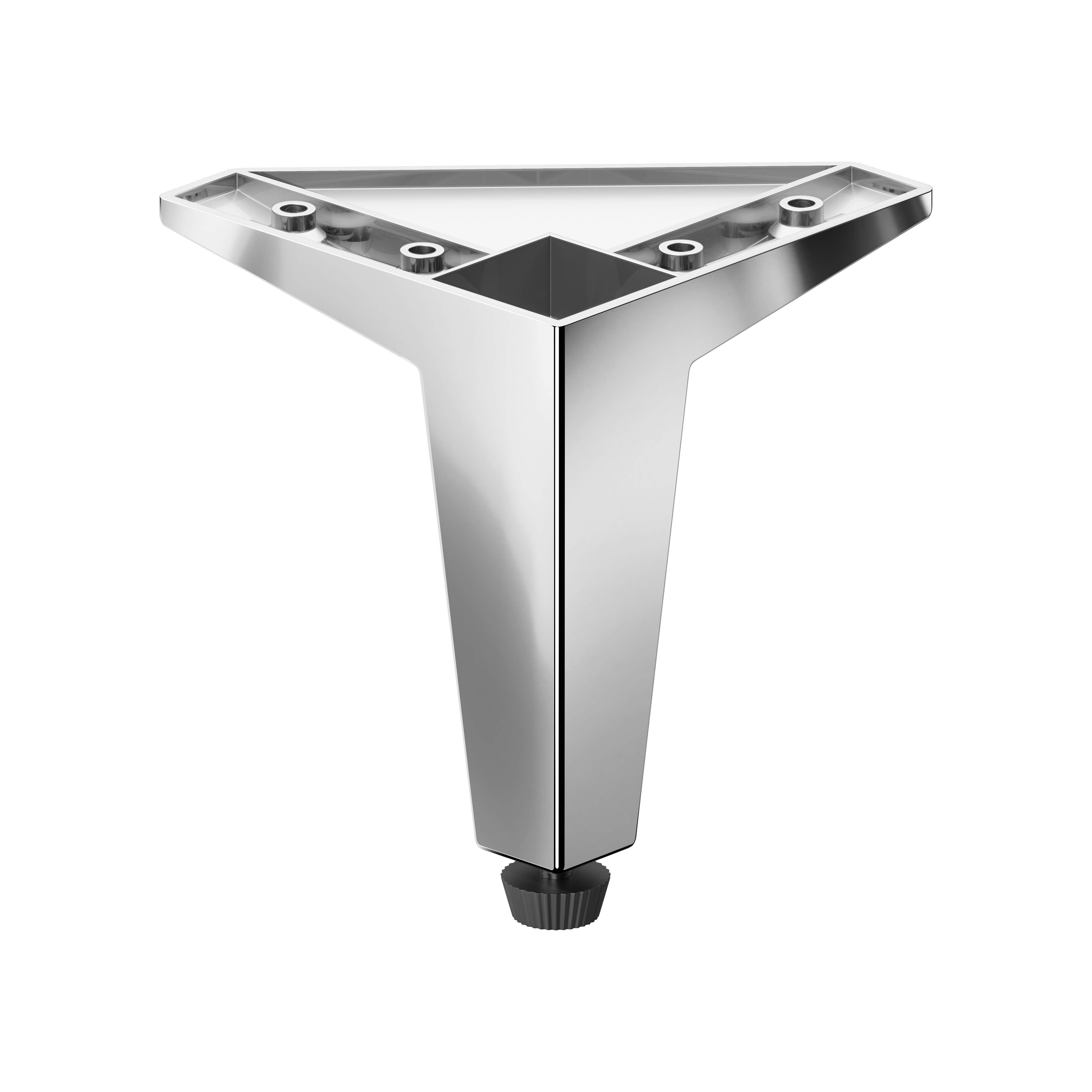 Cersanit Ovida noga meblowa chrom 1 szt S1061-001 - Wysyłka w 24h