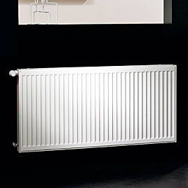 Purmo Compact grzejnik płytowy 45x100 cm podłączenie boczne biały C33 450x1000