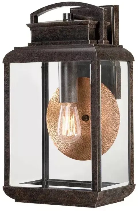 Elstead Lighting Byron kinkiet zewnętrzny 1x60 W imperialny brąz QZ-BYRON-L