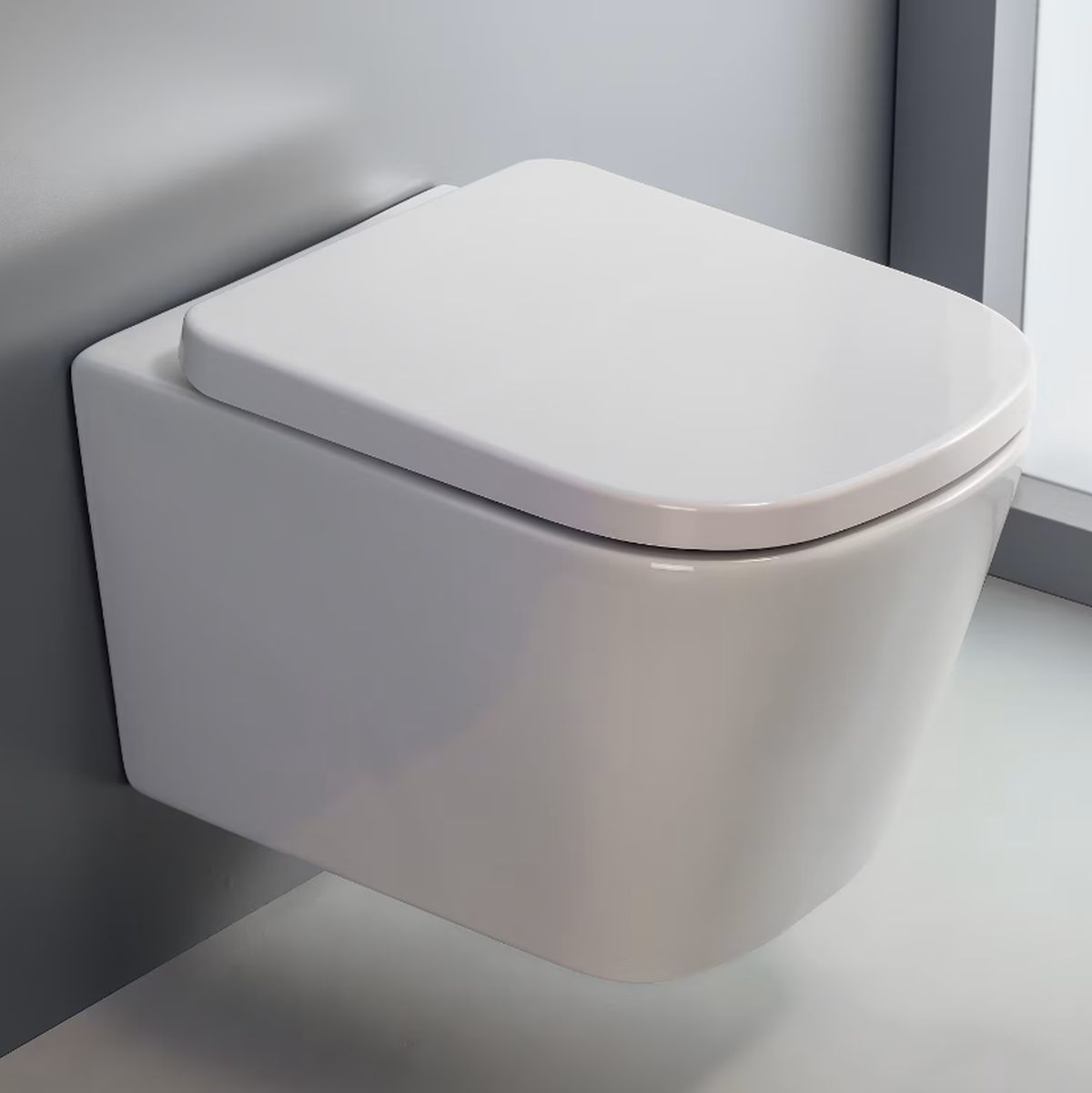Kronenbach Cube deska sedesowa wolnoopadająca biała KB94500CU