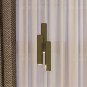Sollux Lighting Lagos lampa wisząca 3x10 W zielona SL.1487