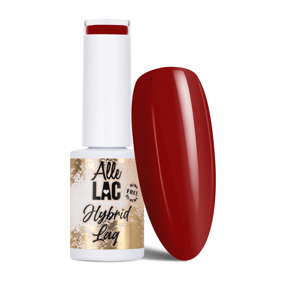 Lakier hybrydowy LED/UV Gel Polish AlleLac Bossy Girl Collection Nr 90 HEMA/Di-HEMA Free 5g
