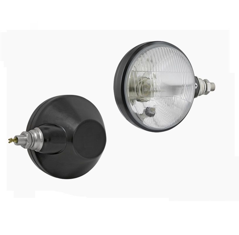 Reflektor przedni typu R2 w obudowie metalowej prawy RE.44010 Wesem