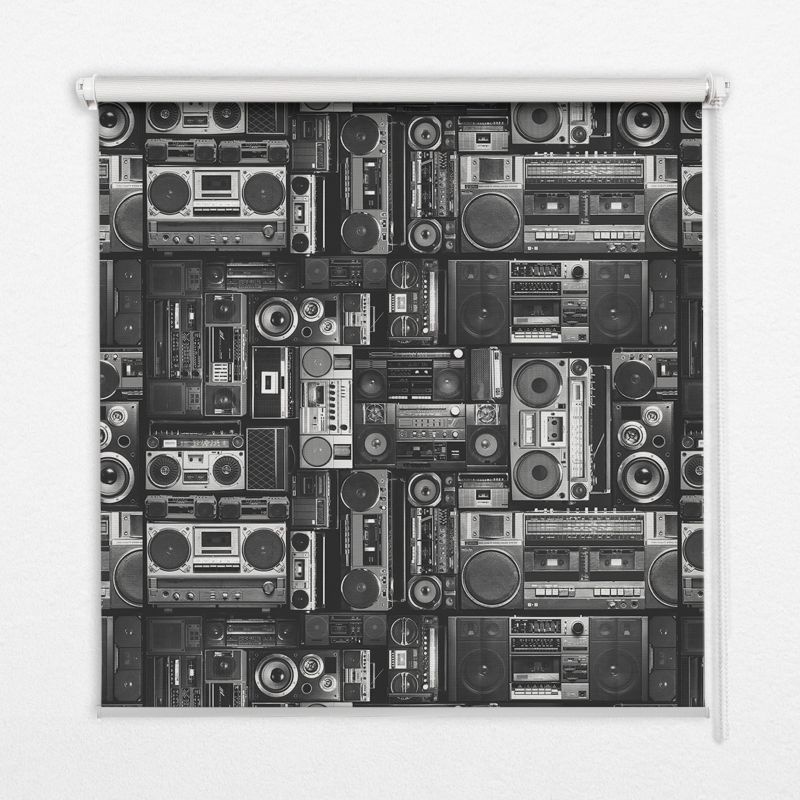 Roleta Do Kuchni Tulup 120x140 cm Radio Głośniki Montaż do ściany/sufitu 1 szt.