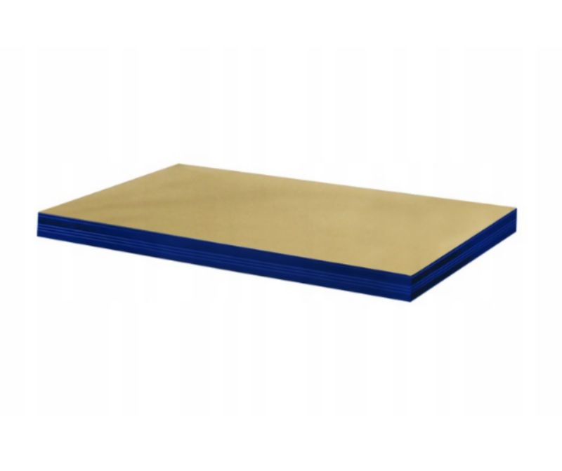 Półka MODO24 do regału metalowego helios 90x45cm 1px350 kg kompletna niebieska 1 kpl.