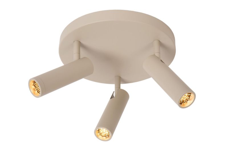 Reflektor spot plaster miodu potrójny Lucide GRADO taupe 3xMR11x12W IP20 wym:23x25x25cm - 1 szt.