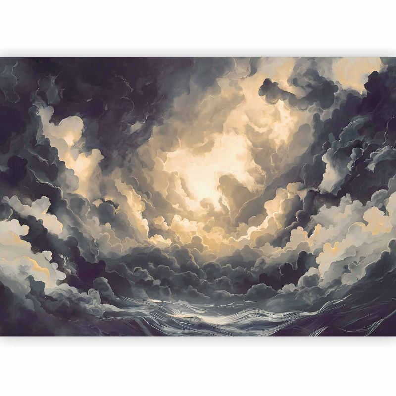 Fototapeta flizelinowa Artgeist 170 g/m2 wodoodporna Tła i desenie szara 300x210 (6 części) 10054aa rolka 1 szt