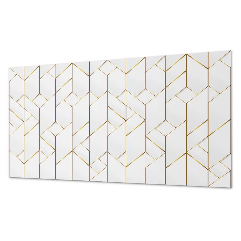 Ścienny Panel PCV Samoprzylepny ArtPrintCave 120x60 cm Geometryczny wzór linii 1 szt.