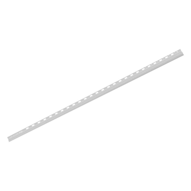 Listwa spadkowa przyścienna Vogi lewa inox 150 cm stalowa 1 szt.