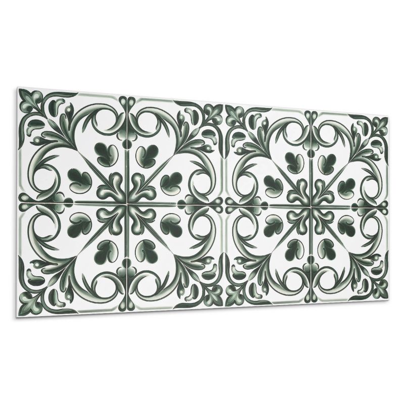 Panele samoprzylepne Wallfluent 40x20 cm Kafelkowy motyw roślinny 10 szt.