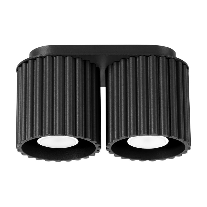 Reflektor sufitowy Pure Lume VISTAO czarny 2xGU10x10W IP20 wym:12x21x10cm - 1 szt.