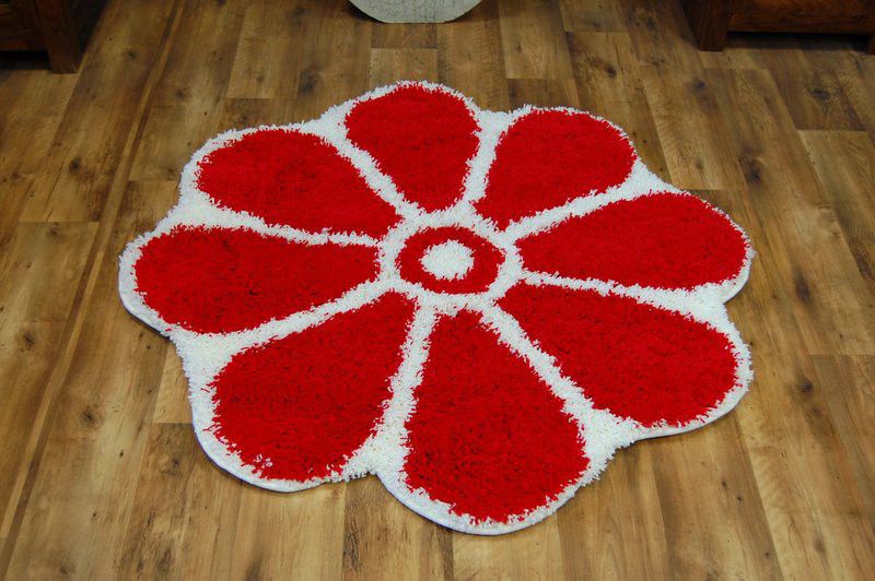 Dywan dla dzieci RugsX koło 120 cm czerwony GR1260 1 szt.