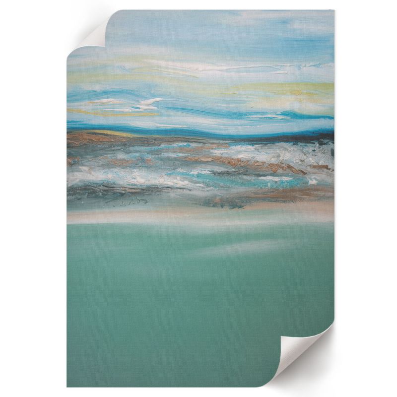 Grafika Na Ścianę ArtPrintCave 29,7x42 cm Spokojny pejzaż Clara "Bloom" Weiss 1 szt.