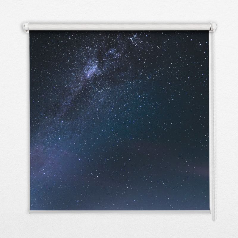 Roleta Dekoracyjna Tulup 120x140 cm Gwieździste Niebo Montaż do ściany/sufitu 1 szt.
