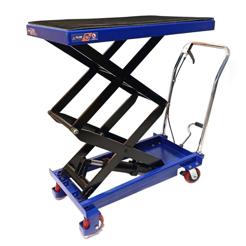 Wózek towarowy GLOB TOOLS nożycowy hydrauliczny GLOB - udźwig 350 kg 1 szt.