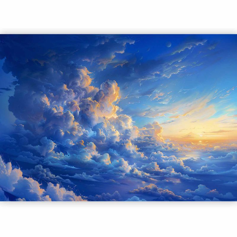 Fototapeta samoprzylepna Artgeist Tła i desenie niebieska 441x315 (9 części) 10029aa rolka 1 szt
