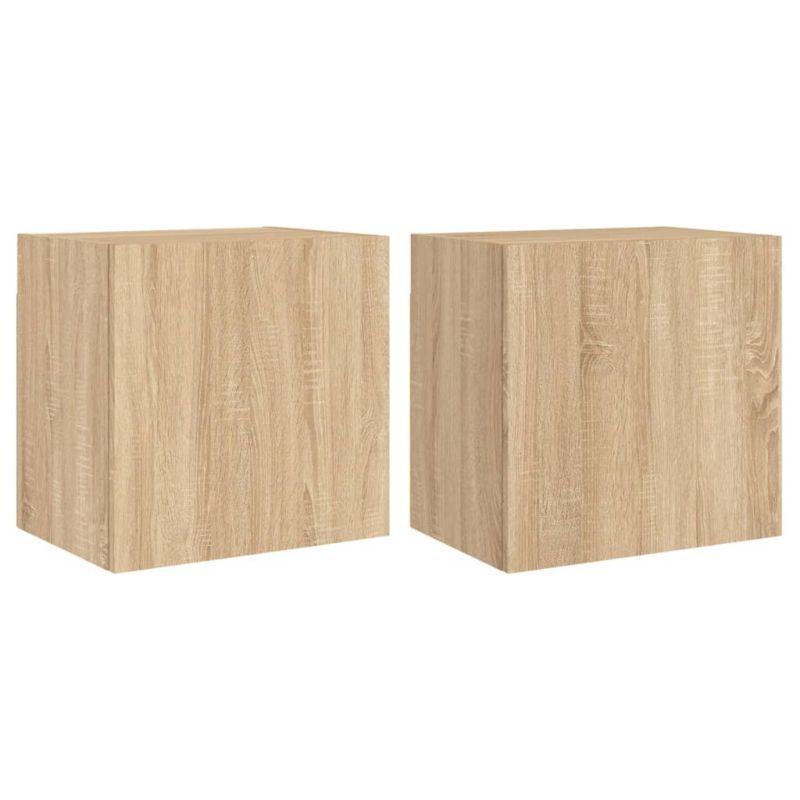 Szafki nocne wiszące WaszeMeble dąb sonoma WM-836901 2 szt.