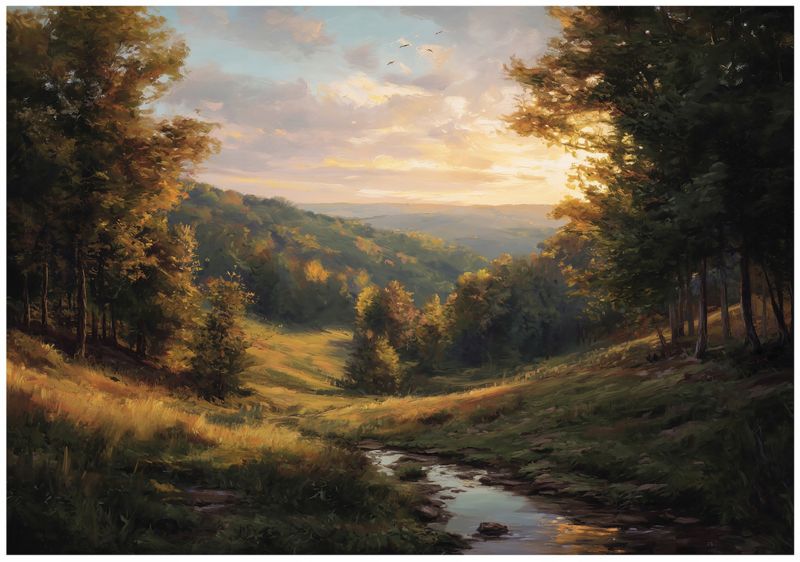Fototapeta WALLARENA Do Sypialni Salonu Na Flizelinie Las Natura Drzewa Beżowy 250x175 cm 16399VX5 1 szt.