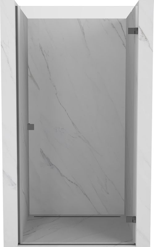 Drzwi prysznicowe uchylne Mexen Lunar-B gun metal 95x200 cm 1 szt.