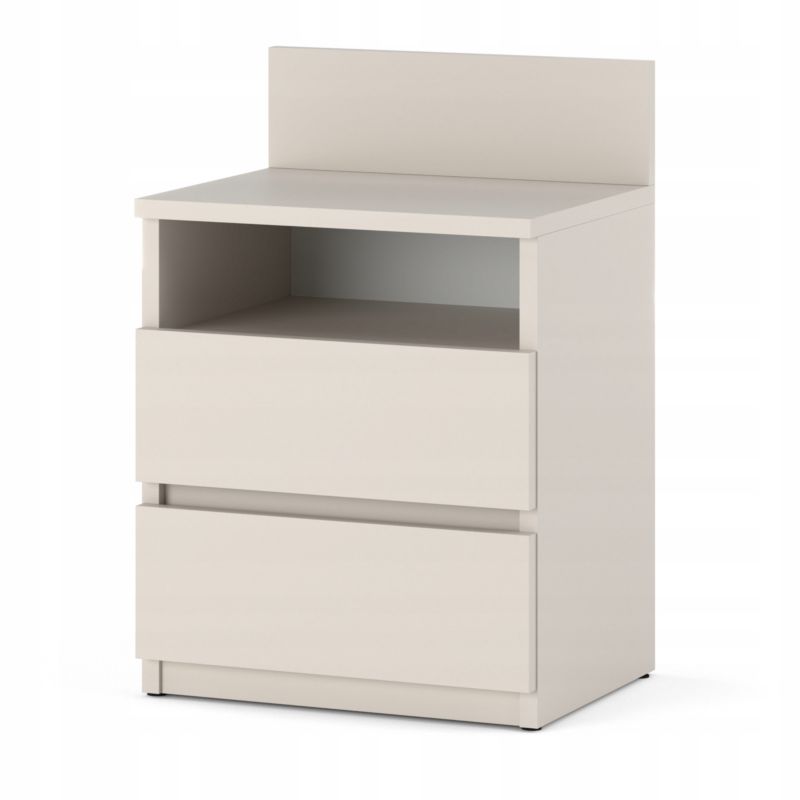 Szafka Nocna Stiv-Meble 2 Szuflady 40 Cm Kaszmir 40X32X59 Cm 1Szt.