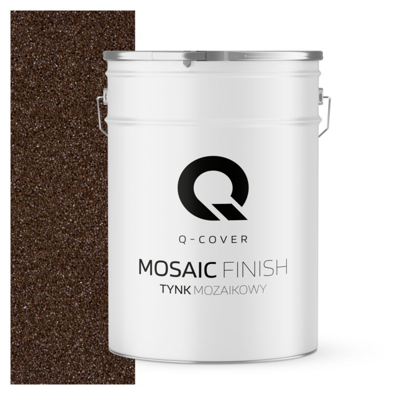 Tynk Mozaikowy Q-Cover Brązowy ciemny M95 25KG