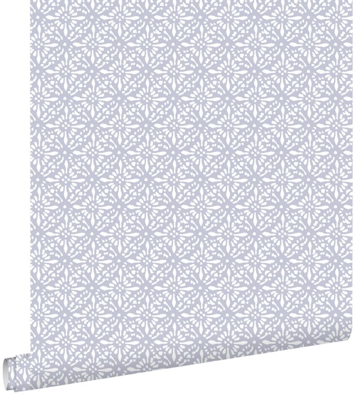 Tapeta ESTAhome motyw orientalny liliowo fioletowym 50 x 900 cm - 1 rol.