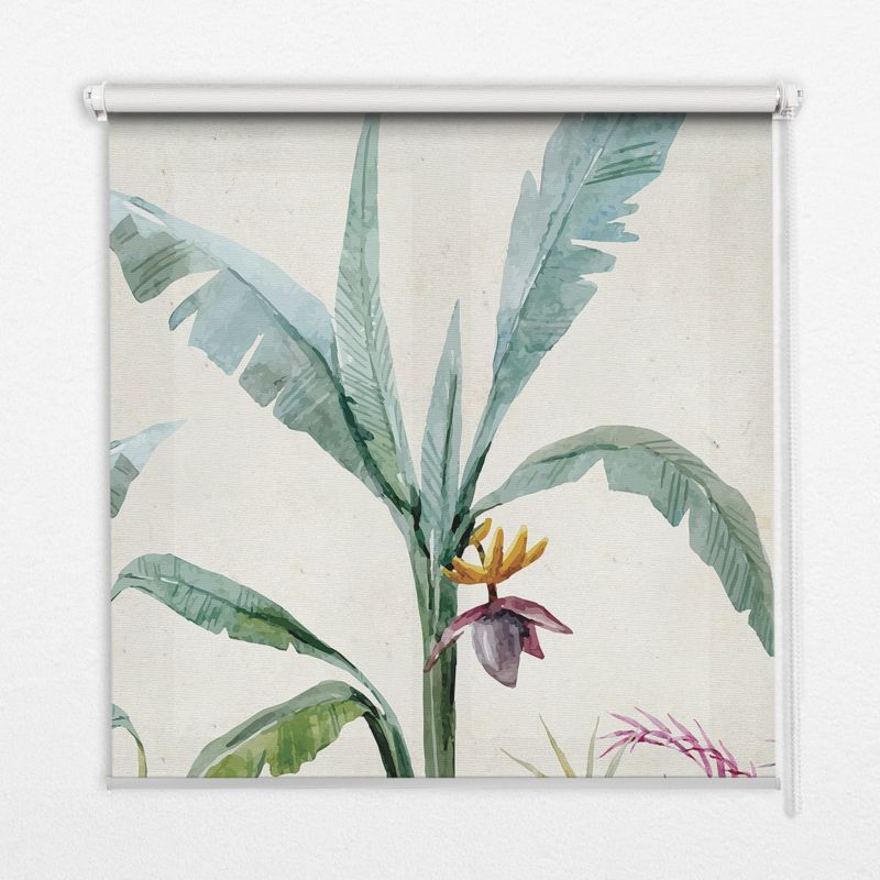 Roleta Do Salonu Tulup 130x140 cm Egzotyczna Przyroda Montaż do ściany/sufitu 1 szt.