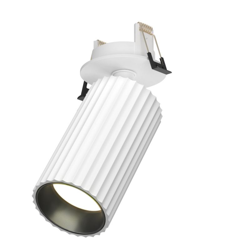 Oprawa wpuszczana karbowana tuba Maytoni CALIPSO biała 1xGU10x10W IP20 wym:14,4x5,6x5,6cm - 1 szt.