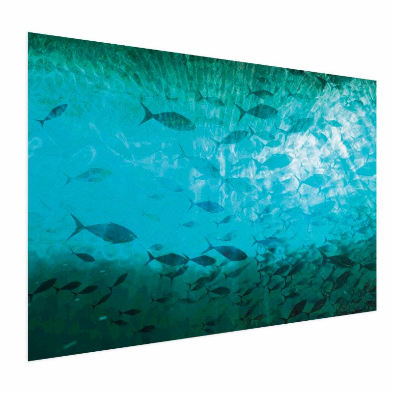 Plakat Artgeist Gromada ryb 90x60 cm bez ramy 1 szt