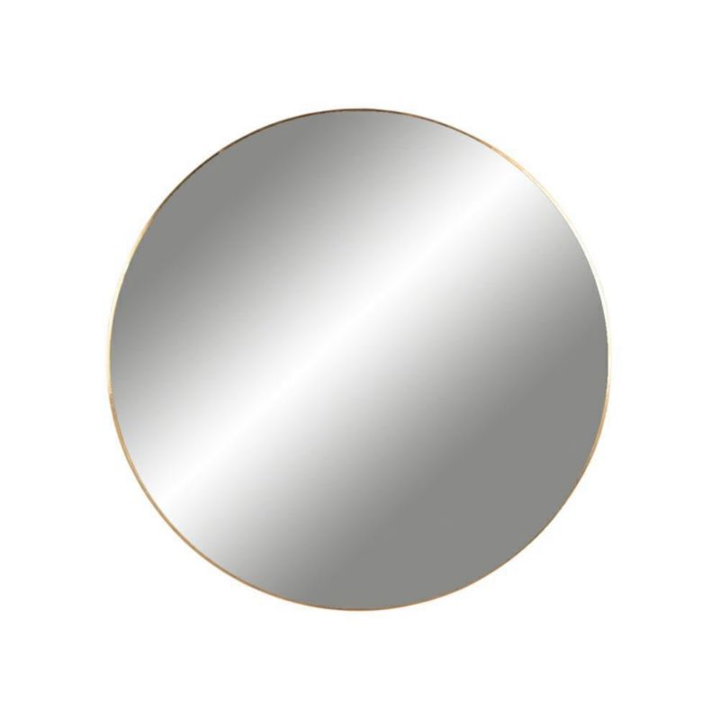 Lustro okrągłe Jersey HOUSE NORDIC złote 60 cm do przedpokoju na ścianę w metalowej ramie 1 szt.