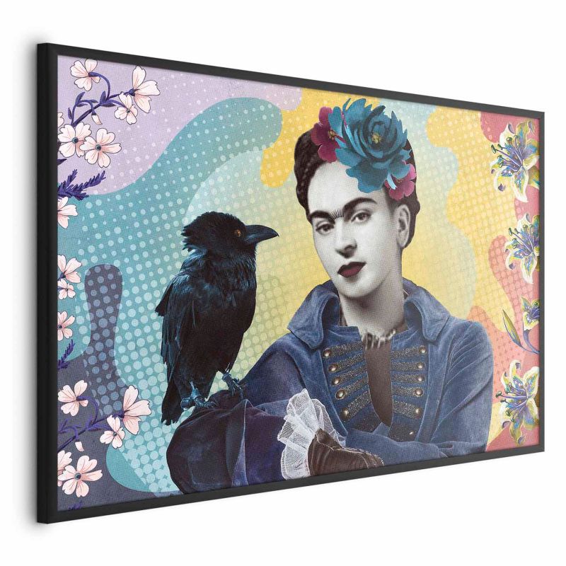 Plakat Artgeist Totemiczna Frida 90x60 cm z ramą czarną 1 szt