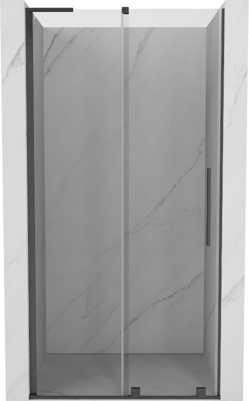 Drzwi prysznicowe Mexen Velar gun gray 110x200 cm 1 szt.