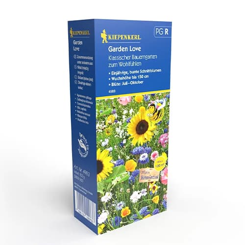Mieszanka kwiatów Garden Love - Nasiona. Ilość w opakowaniu: 1 opak - GradinaMax