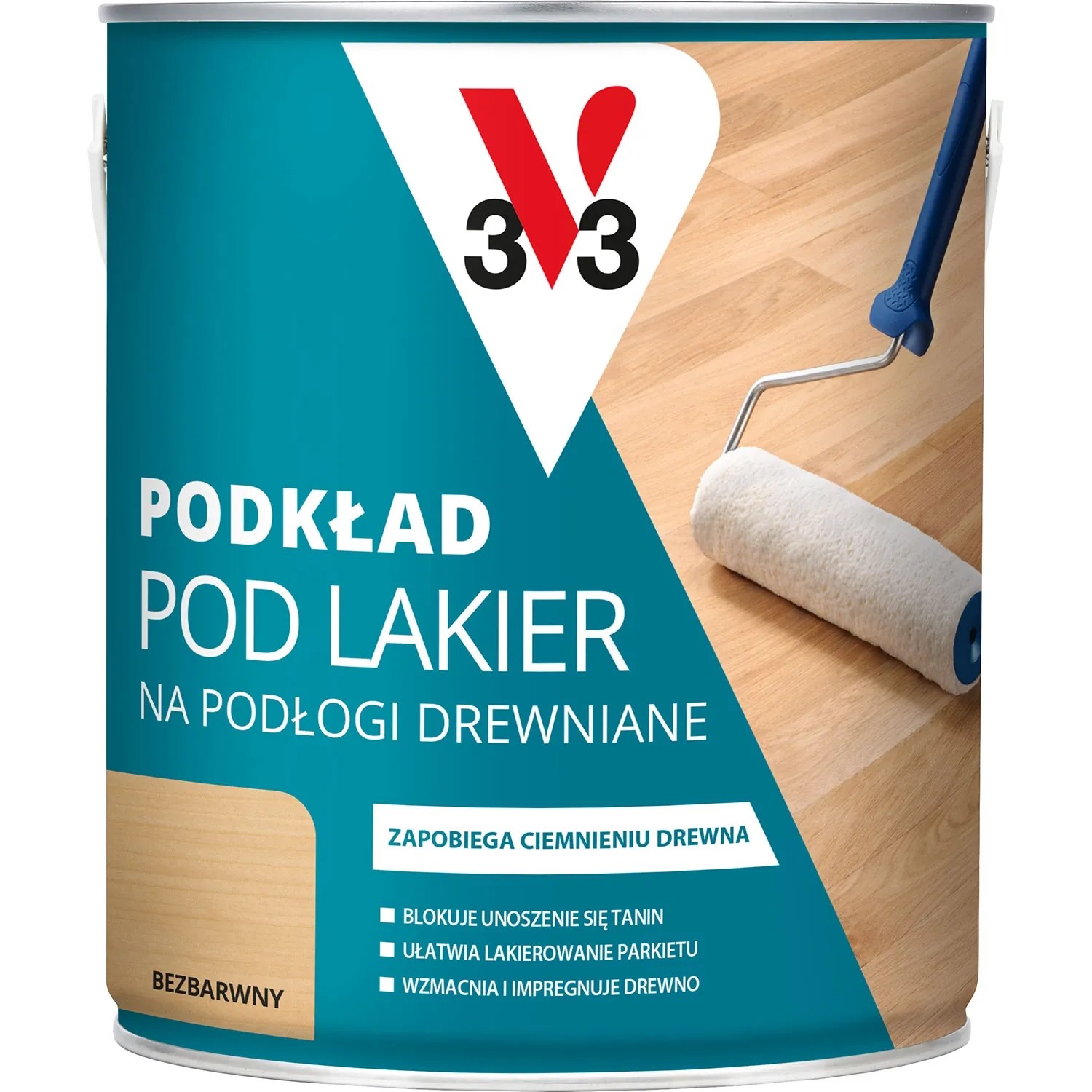 V33 Podkład pod lakier do parkietu 2,5L