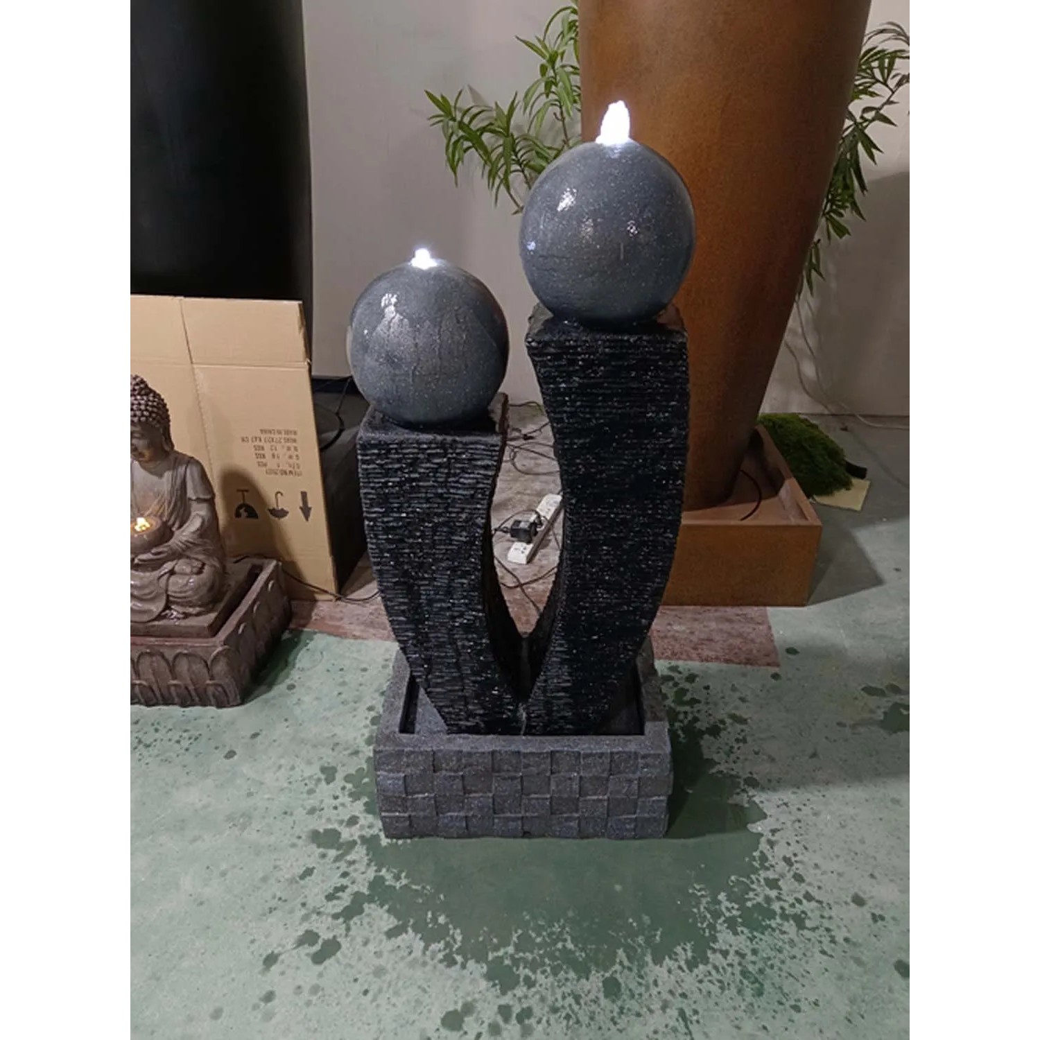 Fontanna kompozytowa Filary - 49 x 32 x 108 cm
