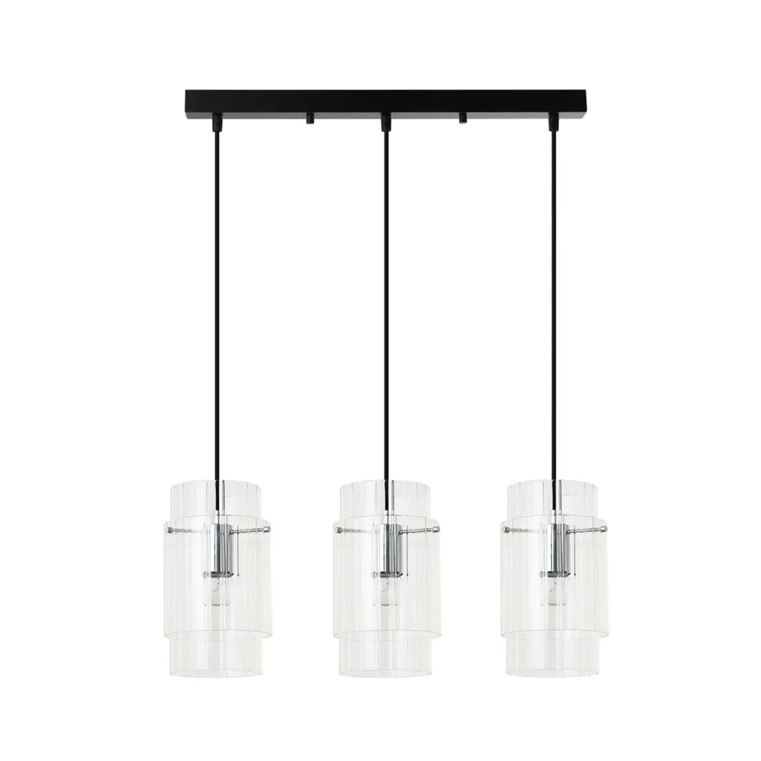 Light Prestige Lampa SAVONA 3 czarna 3xE27